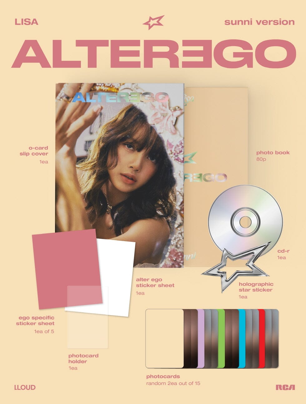 LISA - ALTER EGO (PHOTOBOOK Ver.)